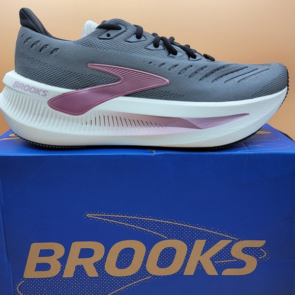Brooks Shoes - Brooks Glycerin Max 2 Women 11 Grey Coconut Running Shoes 1204681B059